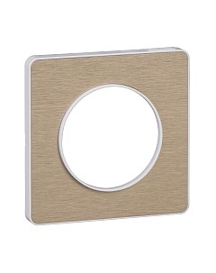 Рамка для выключателей и розеток Schneider Electric Odace S52P802L Schneider electric