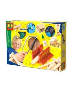 Конструктор SES Creative Столярный набор плотника Deluxe / 00944 Ses creative