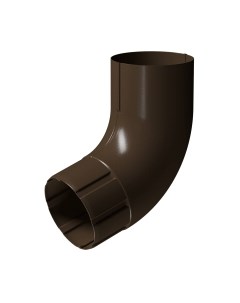 Колено трубы водосточной Docke Stal Premium 72 градуса D90 PVPB-1004