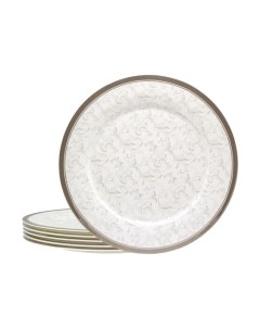Набор тарелок Lenardi Серый шелк 145-125
