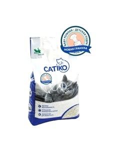 Наполнитель для туалета Catiko Комкующийся 3.9кг/5.5л