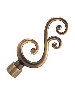 Набор наконечников для карниза АС ФОРОС Лоза D16 Ас форос