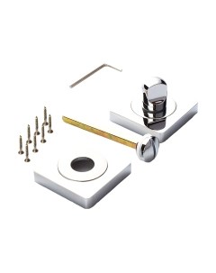 Фиксатор дверной защелки Ренц INBK 02 SW/CP