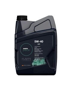 Моторное масло Avista Pace Ger 5W40 / 150815
