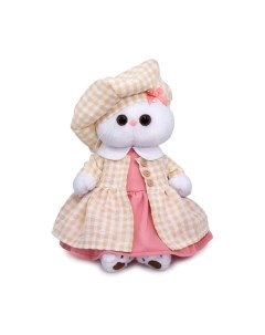 Мягкая игрушка Budi Basa Кошечка Ли-Ли в летнем пальто в клетку / LK24-100 Budi basa