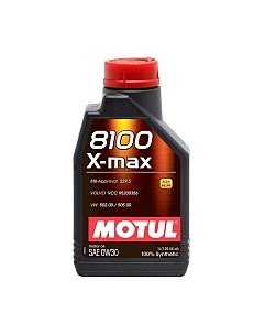 Моторное масло Motul 8100 X-Max 0W30 / 106569