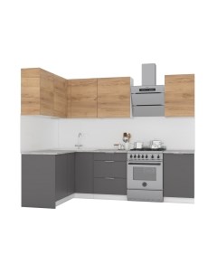 Кухонный гарнитур Интермебель Микс Топ-25 2.0x1.52м левая