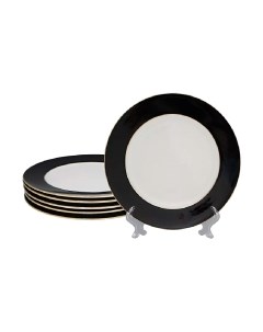Набор тарелок Lenardi Black 108-293
