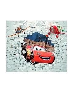 Фотообои листовые Citydecor Молния МакВин 3D