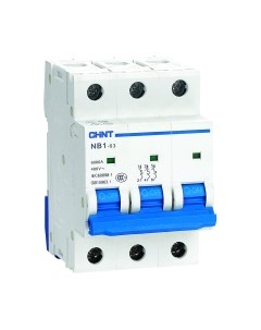 Выключатель автоматический Chint NB1-63 3P B 50А 6кА (B) / 179694