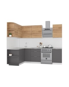 Кухонный гарнитур Интермебель Микс Топ-18 2.0x1.7м левая