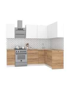 Кухонный гарнитур Интермебель Микс Топ-24 1.9x1.52м правая