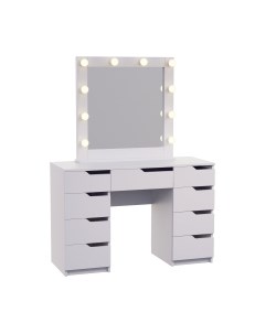 Туалетный столик с зеркалом Мир Мебели SV-56 с подсветкой Мир мебели