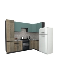 Кухонный гарнитур ВерсоМебель Эко-7 1.2x2.6 правая Версомебель