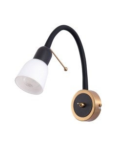 Бра Arte Lamp Lettura A7009AP-1BK Arte lamp