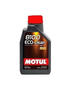 Моторное масло Motul 8100 Eco-clean 0W30 / 102888