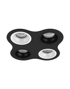 Комплект точечных светильников Lightstar Domino D64706070607