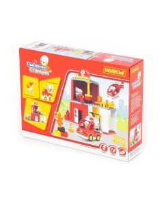 Конструктор Полесье Макси. Пожарная станция / 77516