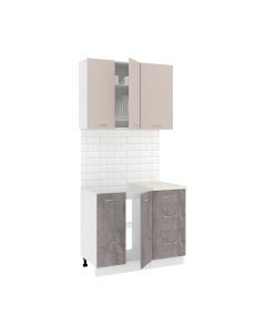 Кухонный гарнитур Кортекс-мебель Корнелия Лира 1.0м