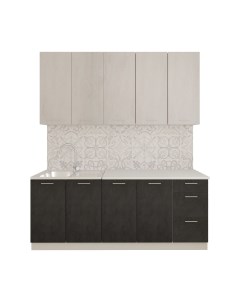 Кухонный гарнитур Артём-Мебель Эльза СН-114 без стекла МДФ 2.0м Артём-мебель