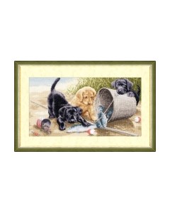 Набор для вышивания Веселая игра / НЛ-020 Золотое руно