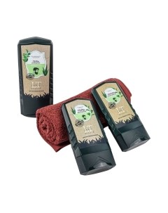 Набор косметики для бритья La and Te beaute Гель для душа+Гель для бритья+Лосьон после бритья+Полотенце LTME La and te beaute