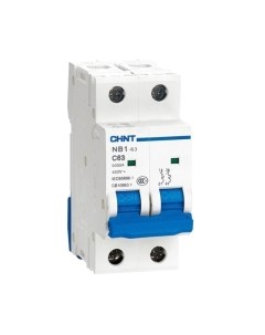 Выключатель автоматический Chint NB1-63DC 2P 6A 6kA C 500B DC (R) / 182717
