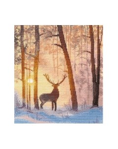 Набор для вышивания В зимнем лесу / 1399В Овен