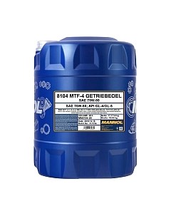 Трансмиссионное масло Mannol MTF-4 Getriebeoel 75W80 GL-4 / MN8104-20