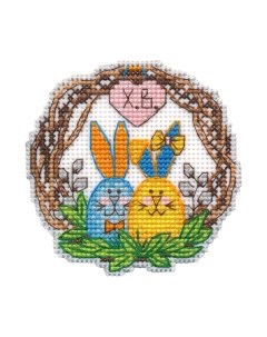 Набор для вышивания Магнит. Ушастики / 1462В Овен