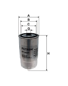 Топливный фильтр Filtron PP968/1