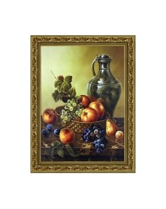 Картина Декарт Натюрморт ваза и фрукты 8Л3449