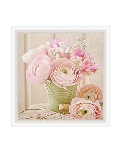 Картина Декарт Нежный розовый букет 8Л1504