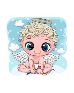 Набор алмазной вышивки Ангел / WD3025 Wizardi