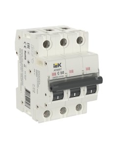 Выключатель автоматический IEK AR-M10N-3-C050 Iek