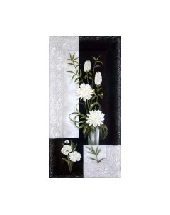 Картина Декарт Белые цветы-1 8Л0096