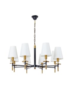 Люстра Arte Lamp Riccardo A4075LM-8BK Arte lamp