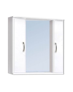 Шкаф с зеркалом для ванной Венеция 80 / 10253 Vako