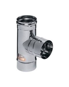 Тройник для дымохода Ferrum 90° 304/0.8мм Ф150 / f4728