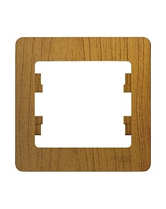 Рамка для выключателей и розеток Systeme (Schneider) Electric Glossa GSL000501 Systeme (schneider) electric