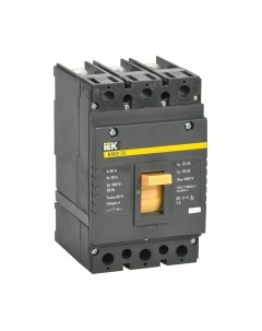 Выключатель автоматический IEK ВА 88-35 3п 80А 35кА С / SVA30-3-0080 Iek