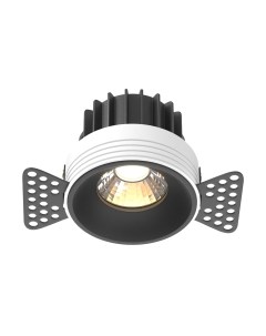 Точечный светильник Maytoni Round DL058-12W3K-TRS-B