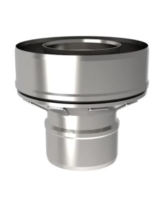 Переходник для труб Гефест Сталь 115x200 AISI 430/430 0.8мм/0.5мм (П-М) (К) тип 2 Гефест сталь