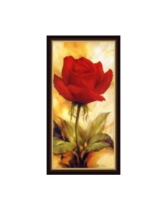 Картина Декарт Алая роза 8Л2464