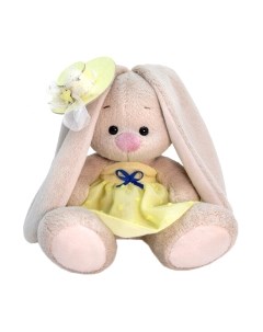 Мягкая игрушка Зайка Ми в желтом сарафане / SidX-368 Budi basa