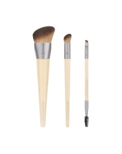 Набор кистей для макияжа Ecotools New Natural Conceal Enhance + Sculpt Trio / ET3300