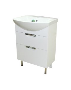 Тумба с умывальником СанитаМебель Камелия-64.12 Д3 + Грация Санитамебель