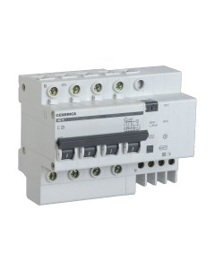 Дифференциальный автомат IEK АД14 4Р 25А 30мА / MAD15-4-025-C-030 Iek