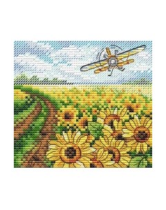 Набор для вышивания Море подсолнухов / М-519М М.п.студия