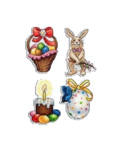 Набор для вышивания Пасхальная радость. Магниты / Р-407М М.п.студия